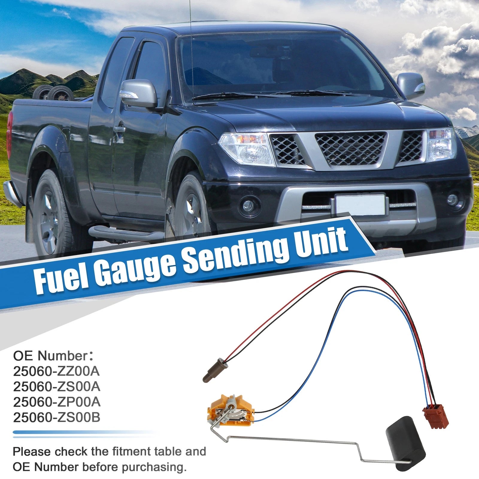 Fuel Tank Gauge Level Sensor for Nissan Frontier Pathfinder (2005–2023) 25060ZS00A