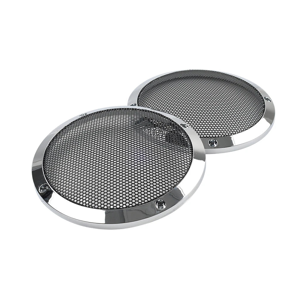 6.5" Lower Vented Fairing Speaker Covers for Harley Electra Street Road Glide