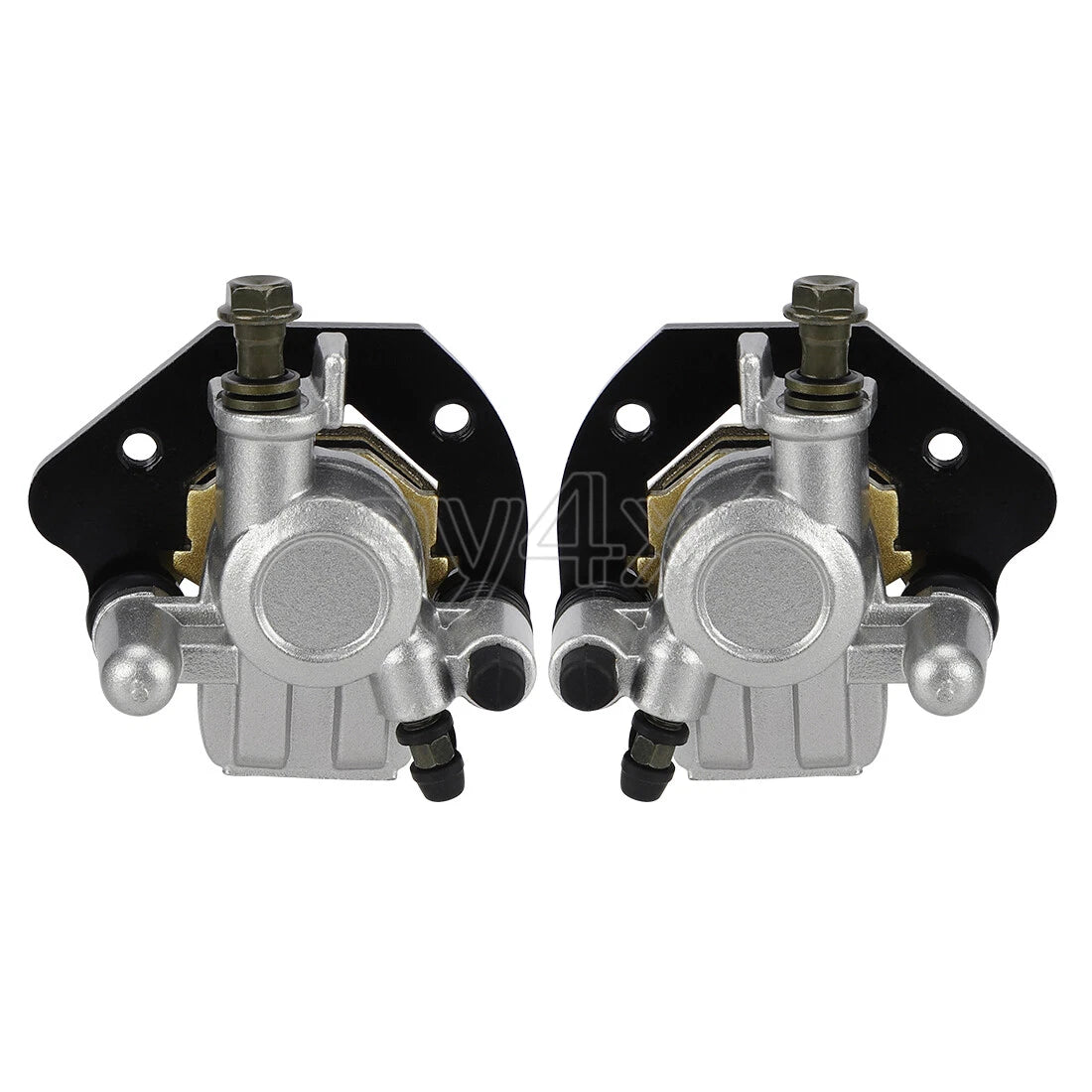 Set of 2 Front Left & Right Brake Calipers for Suzuki QuadRunner 230 (1987–1993)