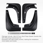 Set of 4 Mud Flaps for Tesla Model 3 (2016-2022)