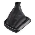 Gear Lever Cover for Fiat II (2015) Black Leather