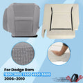Driver Bottom Seat Cover Set for Dodge Ram 1500 2500 (2006–2010)