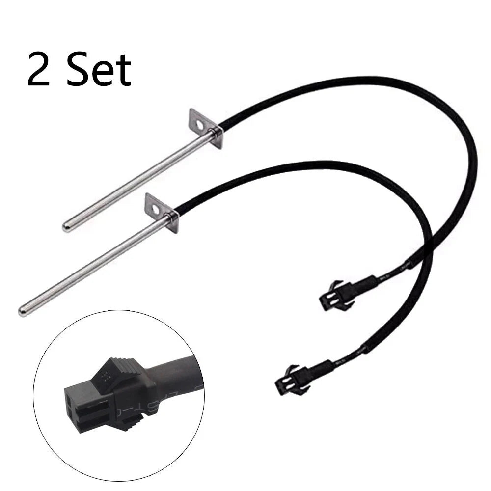 2Pcs Temperature Probe Sensor for Char-Griller Gravity 9800/9804 (2019–2023)
