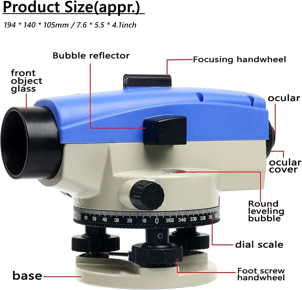 32X Automatic Optical Level Measure Meter Machine with Compensator
