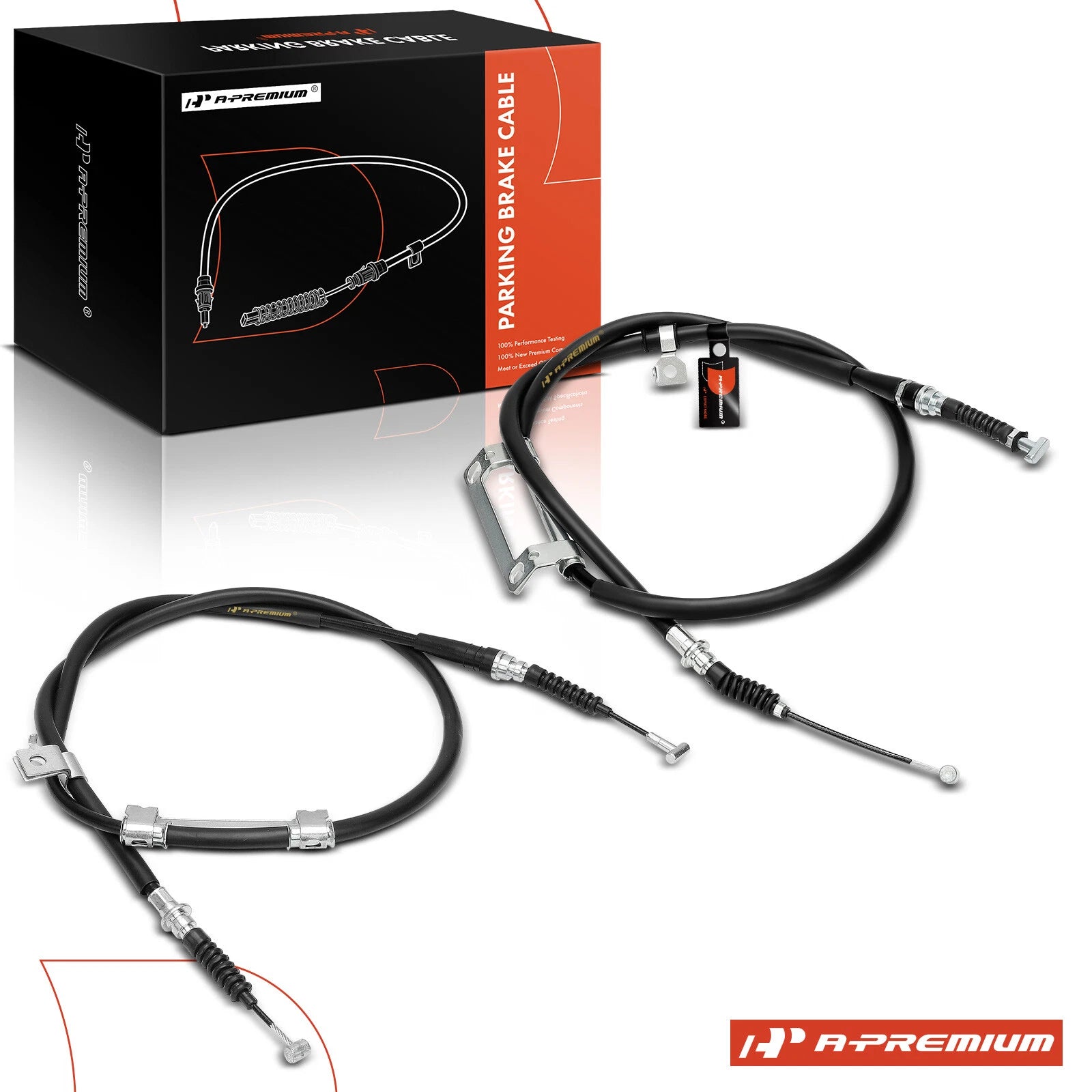 2X Rear Parking Brake Cable for Kia Sephia, Spectra (1998–2004)