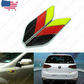 3D Aluminum Germany German Flag Badge for Fender Side Door (2000–2001)