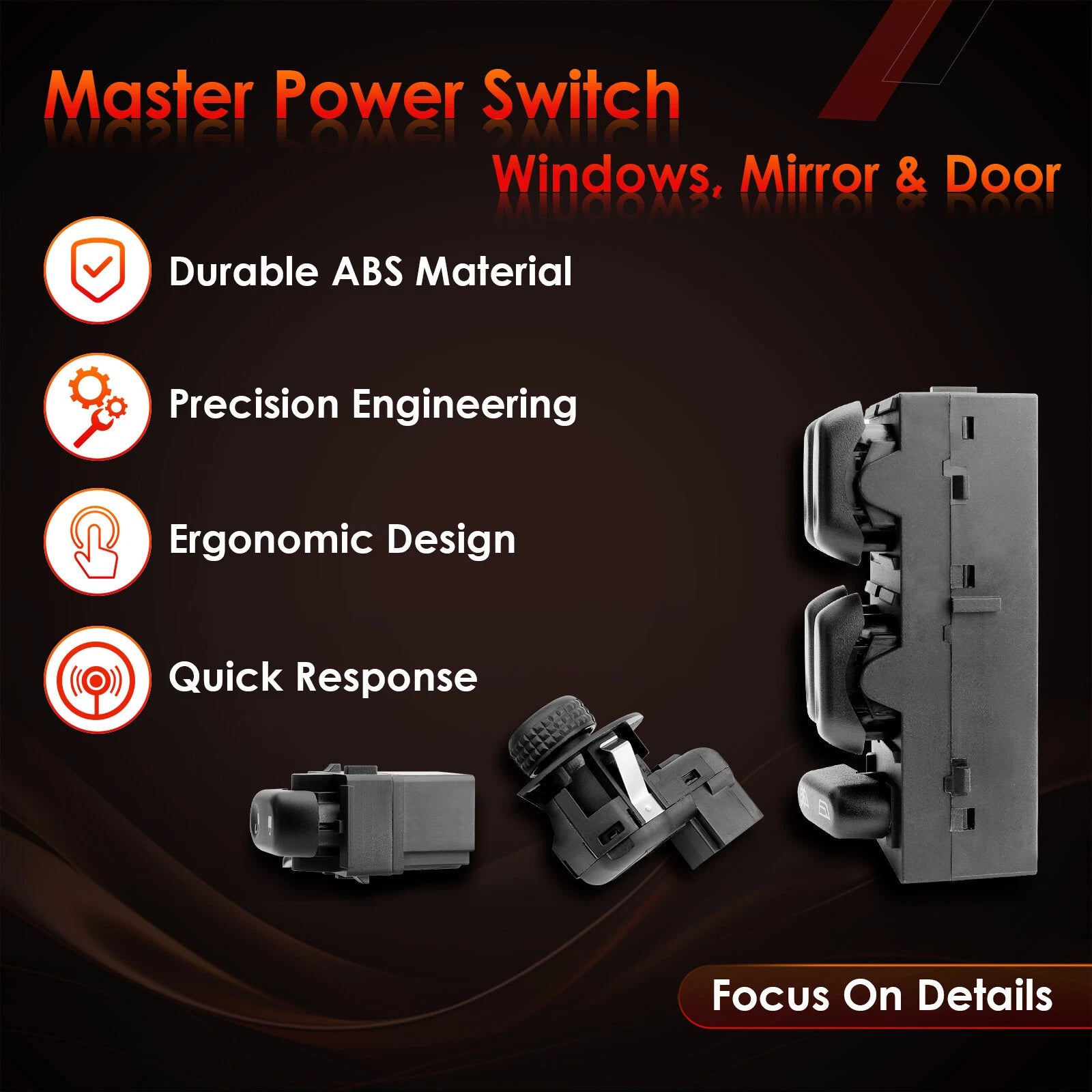 Master Power Window Mirror Door Lock Switch for Ford F-150 (2004-2008)