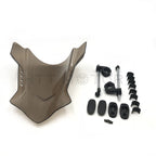Universal Motorcycle Windshield for Street Bike (7/8", 1", 1 1/8")