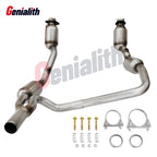 Catalytic Converter for Jeep Wrangler JK 3.8L (2007–2009) Front Y Pipe