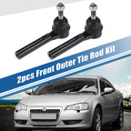 2pcs Front Outer Tie Rod End Links for Chrysler Town & Country (2008–2016) No. ES800403