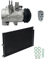 AC Compressor Kit with Condenser for Lincoln Mark LT 5.0L (2014–2014)