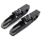 Rear Footrest Pegs Black for Street Scrambler 900 T100 (2016-2023) Pair