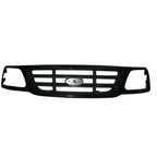 Replacement Ready to Paint Plastic Front Grille for Chevrolet Silverado (2014–2018)