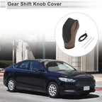 Carbon Fiber Gear Shift Knob Cover for Ford Fusion (2013–2020)