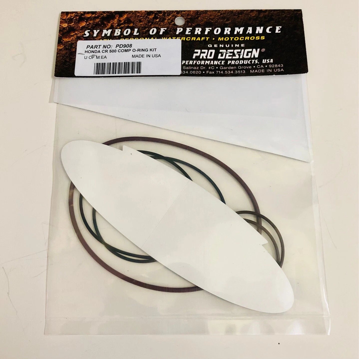 Pro Design Cool Head O-Ring Kit for Honda CR500 (1998–2001)