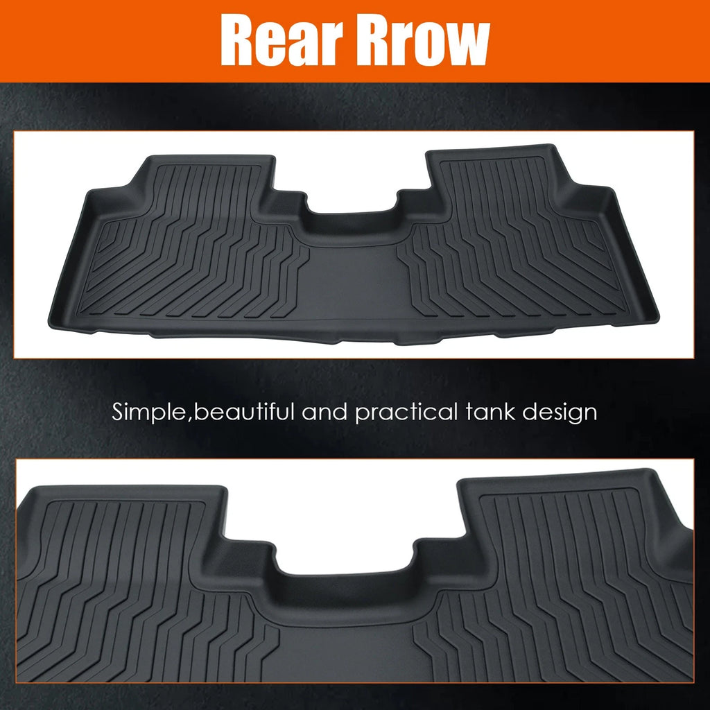 Set of 4 Floor Mats Liner for Chevy Equinox (2018–2022) / GMC Terrain (2018–2022)