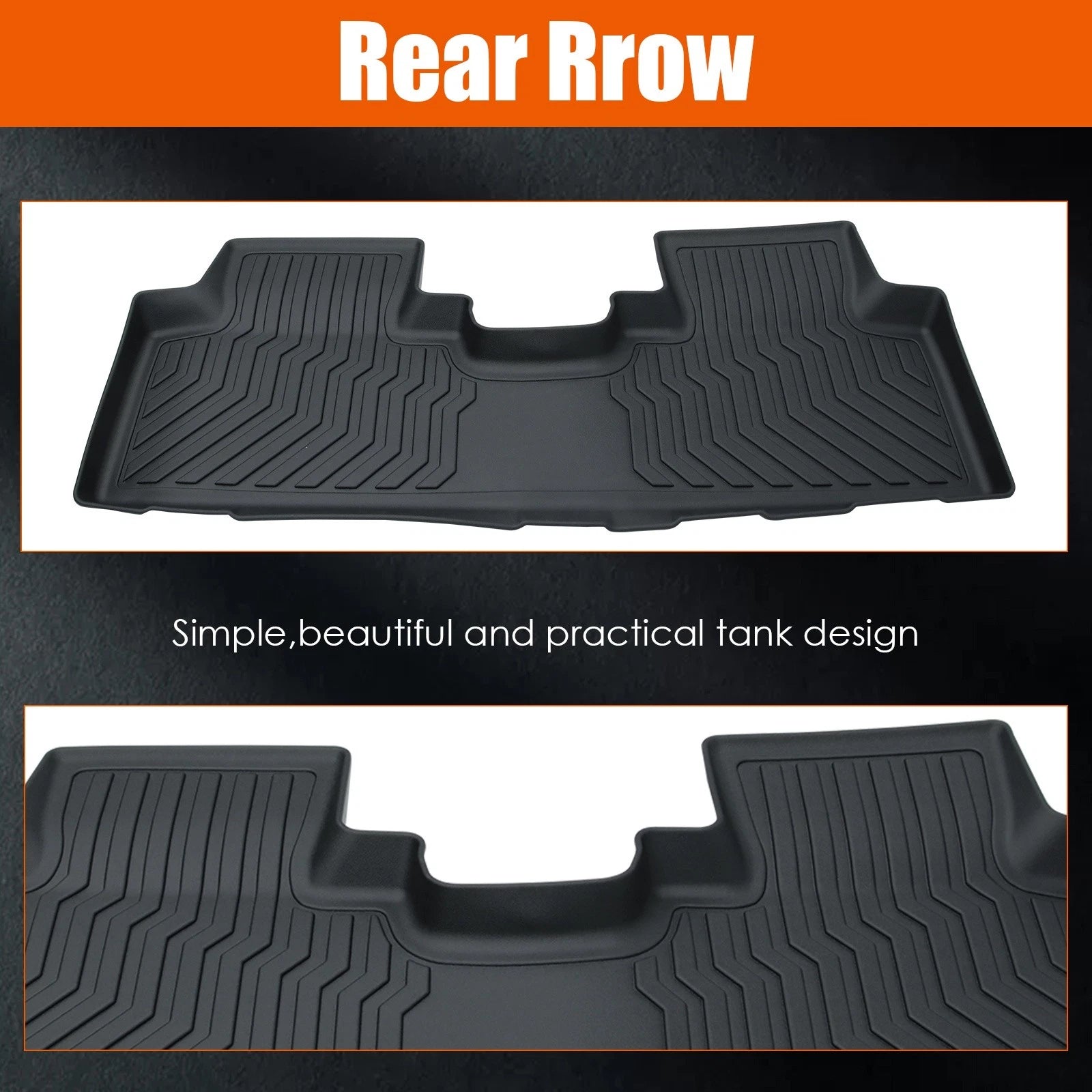 Set of 4 Floor Mats Liner for Chevy Equinox (2018–2022) / GMC Terrain (2018–2022)