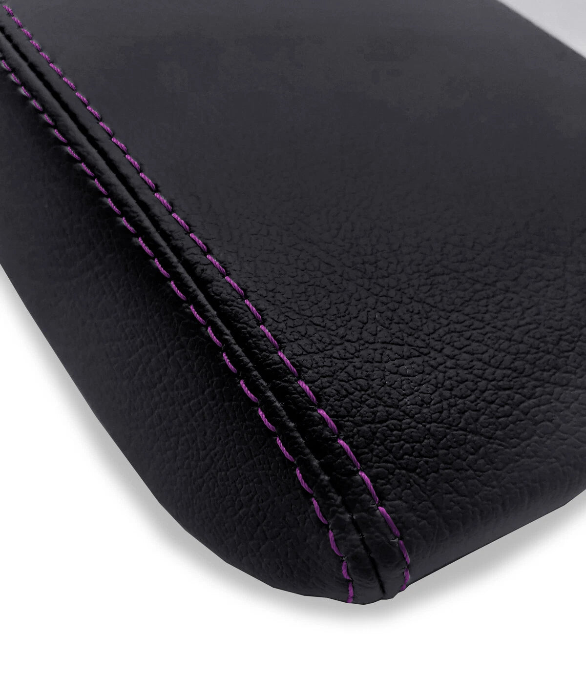 Console Armrest Cover for Hyundai Elantra (2017–2020) - Purple Stitch