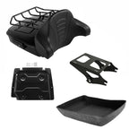 Chopped Trunk Backrest Pad for Harley Touring (2014–2026)
