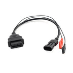 3 Pin to 16 Pin OBD2 Diagnostic Cable Adapter for Cfmoto