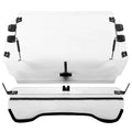 2-in-1 Flip Front Windshield Scratch Resistant for Arctic Cat Wildcat 4 1000 (2013–2018)