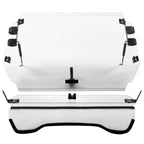 2-in-1 Flip Front Windshield Scratch Resistant for Arctic Cat Wildcat 4 1000 (2013–2018)