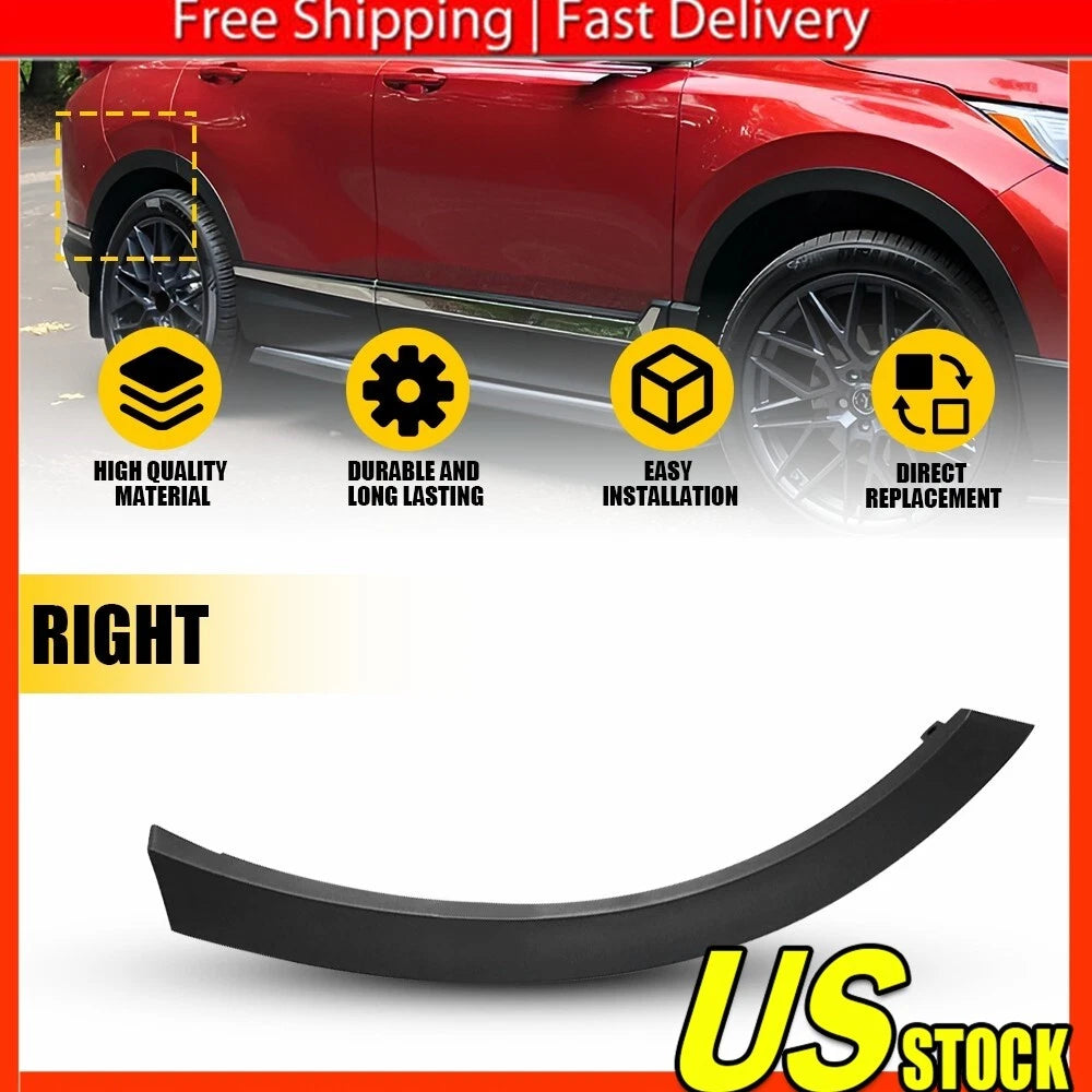 Rear Wheel Flare Molding Trim for Honda CR-V (2017–2022) Right Side
