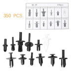 350 x Car Plastic Rivets Fasteners Trim Clips