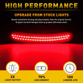 2X Red Rear LED Marker Lights for Dodge Charger (2015–2022)