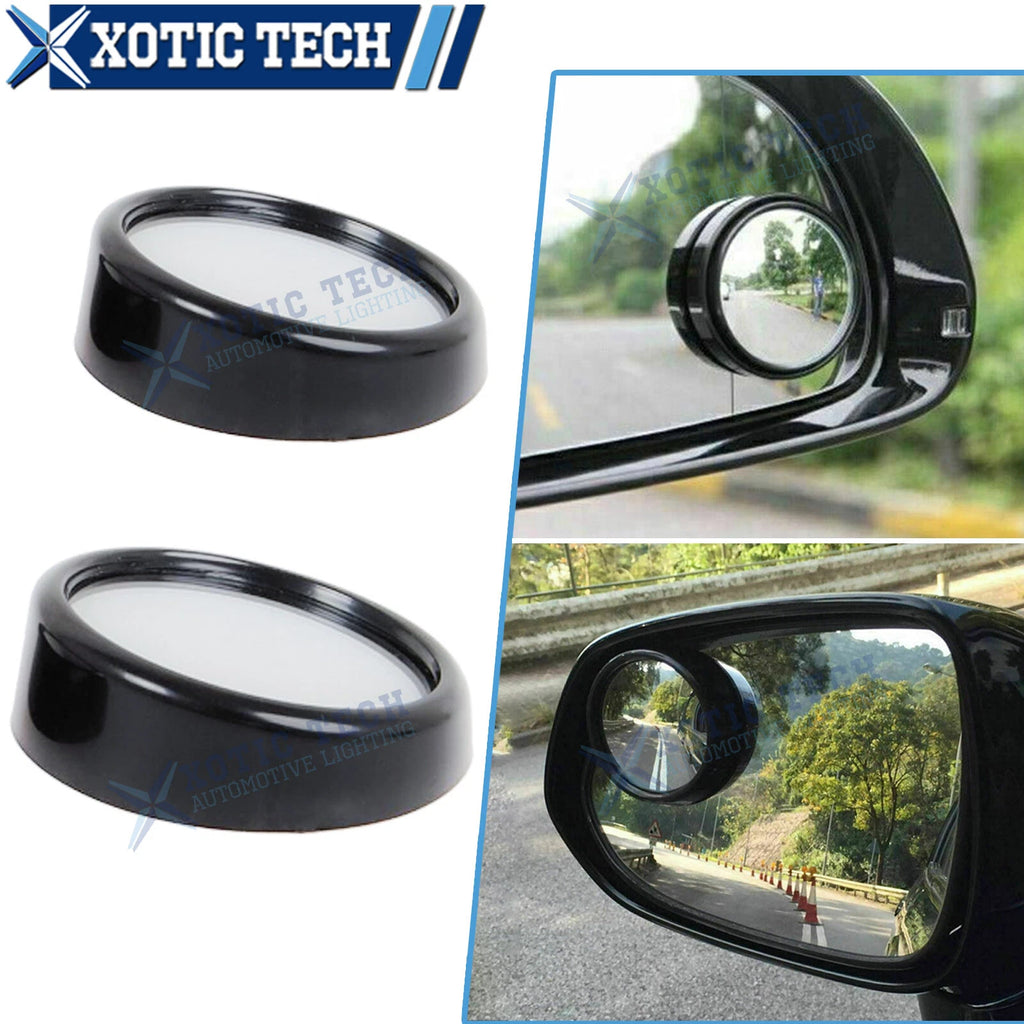 2PCS Side Rear View Blind Spot Mirrors for Universal Fit (HD Wide Angle)