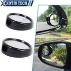 2PCS Side Rear View Blind Spot Mirrors for Universal Fit (HD Wide Angle)