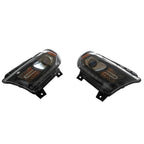 Set of 2 Black LED Projector Headlights for Dodge Durango (2016-2020)