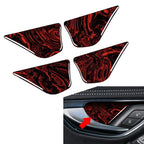 Interior Door Handle Bowl Cover Trim for Benz C E GLC W205 W213 X253 (2015–2023)