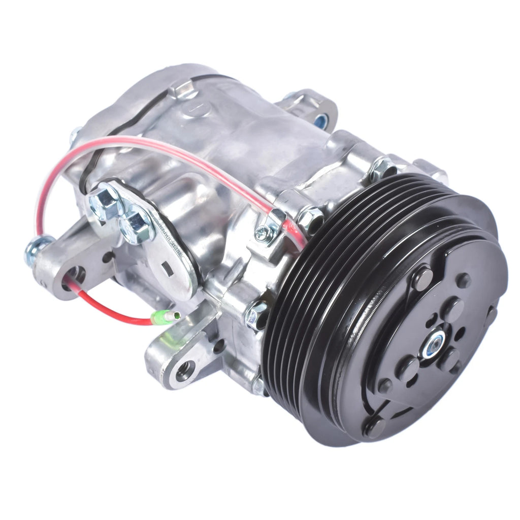 A/C Compressor for Sanden SD7 Style (6-Groove Pulley)