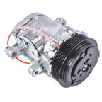 A/C Compressor for Sanden SD7 Style (6-Groove Pulley)