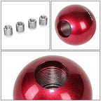 NRG SK-350FH Shift Knob for Universal Vehicles (43mm, Metal, Round Ball Style)