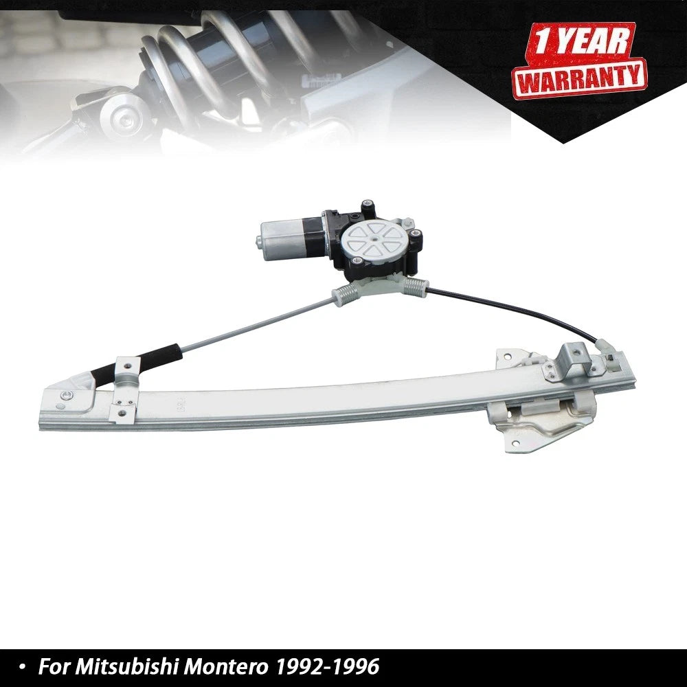 Rear Left Window Regulator with Motor for Mitsubishi Montero (1992–1996)