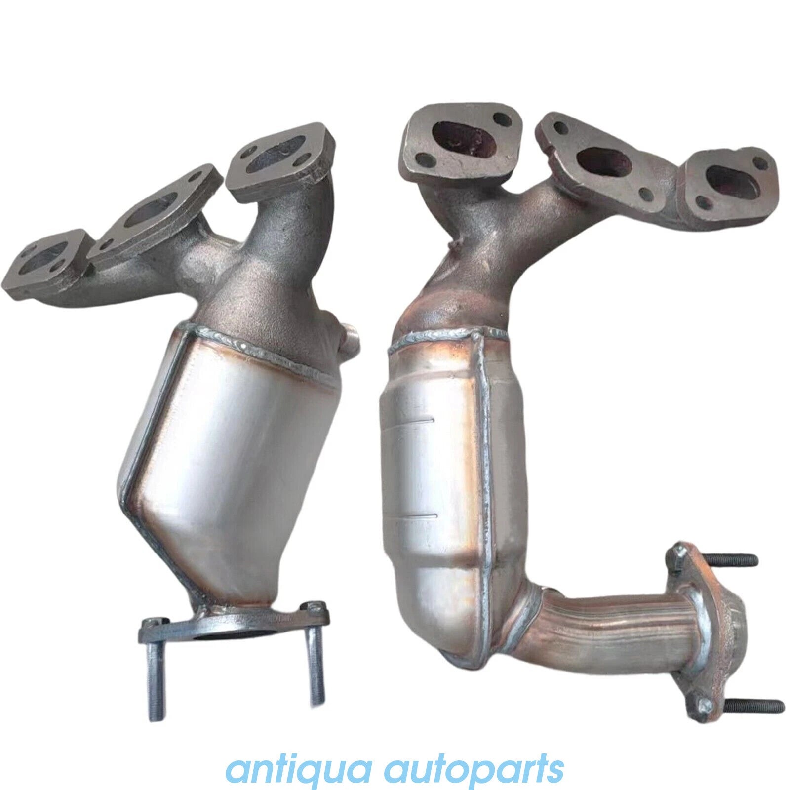 Set of 2 Catalytic Converters for Ford Escape 2001–2007, Mazda Tribute 2001–2006, EPA OBDII