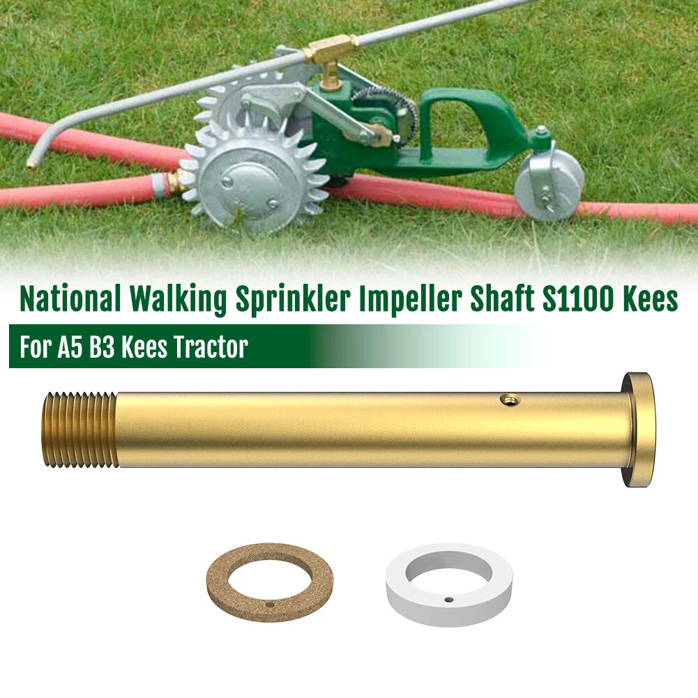 Impeller Shaft S1100 w/ Bearing & Gasket for Kees A5 B3 (Year Not Specified)