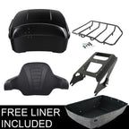 Trunk Backrest Pad Mount Rack for Harley Touring Glide (2009–2013)