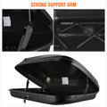 Cross Bar Storage Box Luggage Carrier for Universal Vehicles (53"L x 34"W x 15"H)