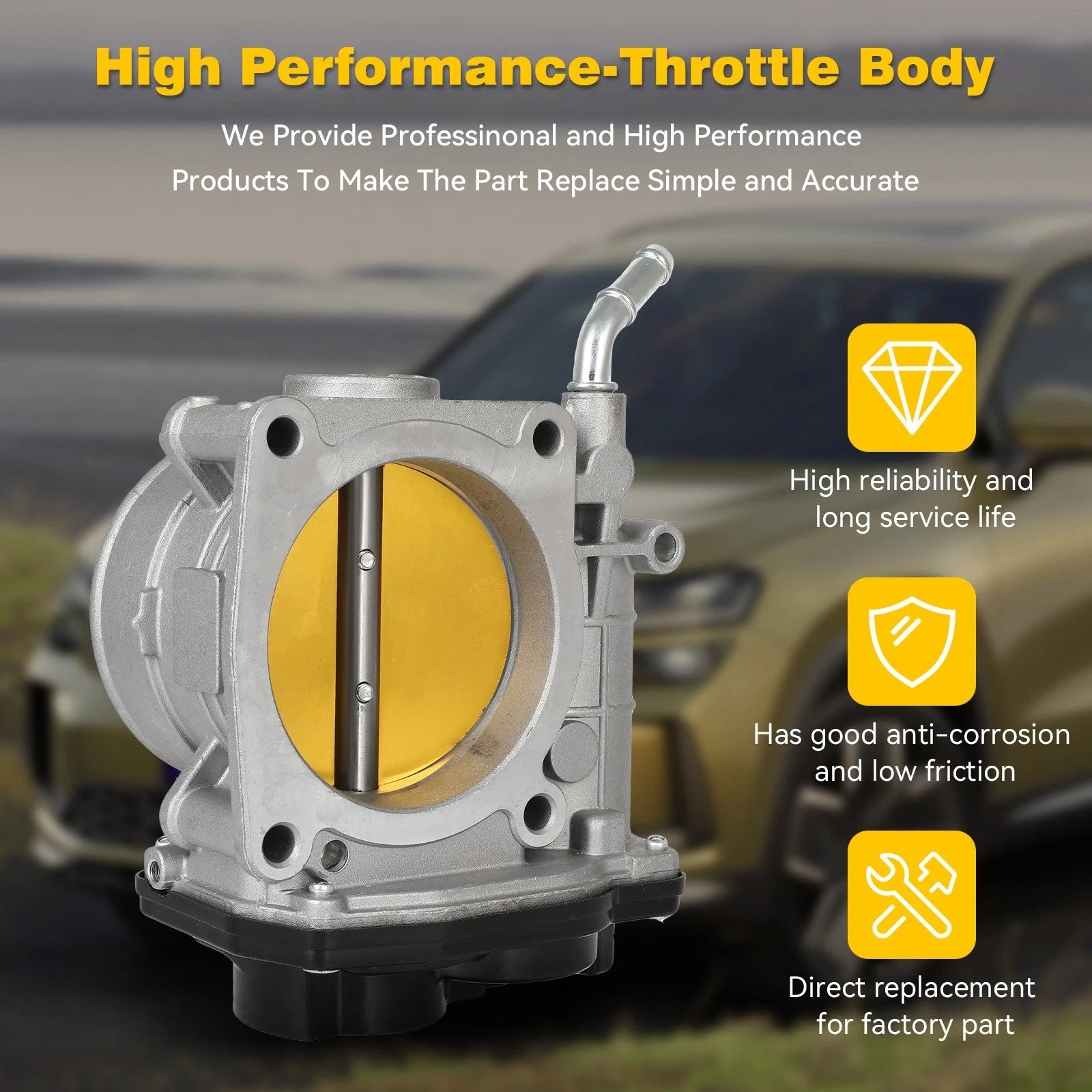 Throttle Body for Nissan Murano, Altima 3.5L (2009–2014)