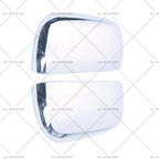Set of 2 Chrome Side Door Rearview Mirror Cover Trim for Pajero V80 (2007–2021)