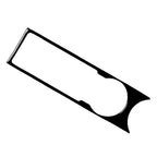 Water Cup Holder Panel Frame Cover Trim for BMW 3 Series E36 (1994–1996) Piano Black