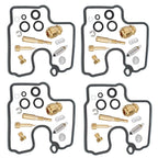 4X Carburetor Rebuild Kit Gasket for Kawasaki ZX600 Ninja ZX6R (2000–2002)