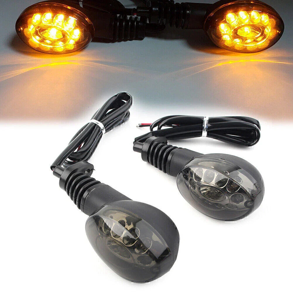 LED Smoke Turn Signal Lights for Kawasaki Ninja 250R, KLX250SF (2008-2012)