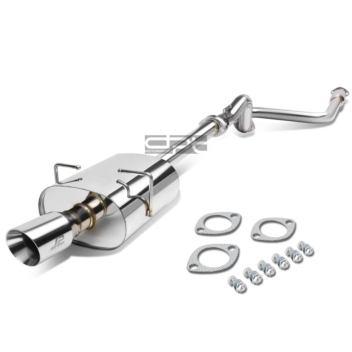 Dual Muffler Tip Catback Exhaust System for Chevy Cobalt/G5 (2005–2007)
