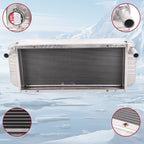 Aluminum Radiator for Bobcat Skid Steer Loaders (653-7753)