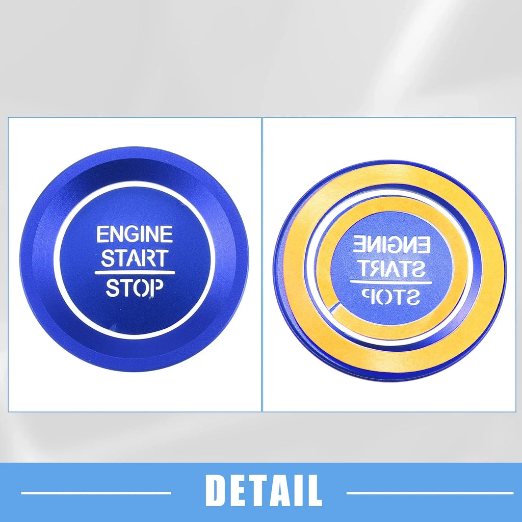 Engine Start Stop Ignition Button Trim Decal for Honda Accord (2018-2022)