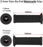 7/8" Rubber Gel Hand Grips for Yamaha Virago 250 (1988-1997)